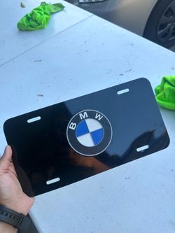 bmw license plate frame