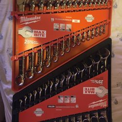 Milwaukee Wrench set Sae/ Metric