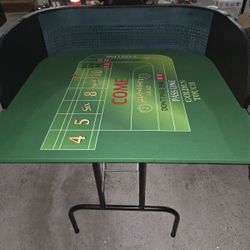 Portable Crap Table