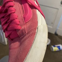 Pink Knu School Vans - Fair Condition Size 10 Men