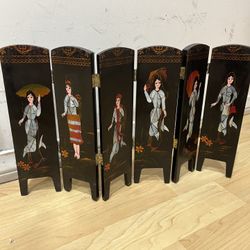 Table Top Miniature Room Dividers 