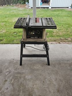 Pro-tech 10" Table Saw Model 4106