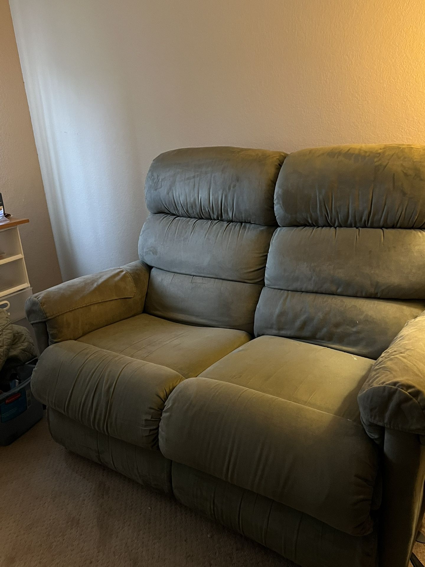 Matching Loveseat Recliners (2)