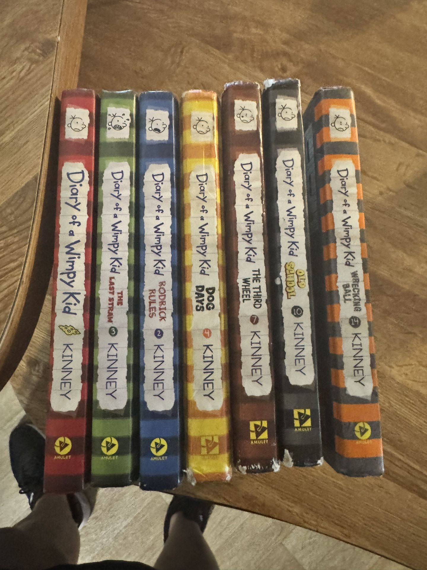 7 Diary Of The Whimpy Kid Books