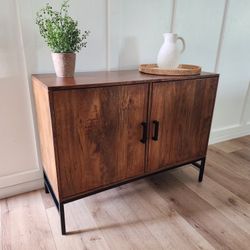 New Solid Mango Wood Cabinet, Sideboard Or Buffet 