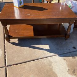 Coffee And End Table 