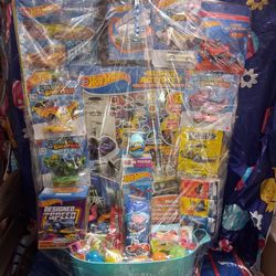 Hot Wheels Big Easter Basket
