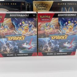 Pokemon Surging Sparks Booster Bundle X2