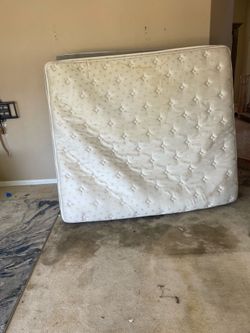 Two king-size mattress mattresses