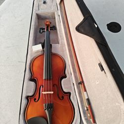 New violin solid maple spruce