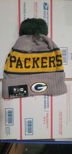 New Era Pom Beanie Green Bay Packers