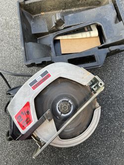Vintage Sears Craftsman Circular Saw With Weather Case