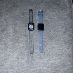1 Apple Watch  Series 8  And 1 Smart Watch 
