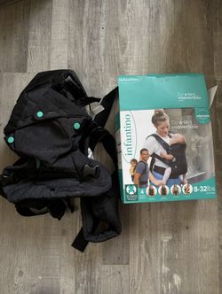 Infantino Flip 4-in-1 Convertible Baby Carrier - Like New!
