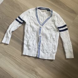 Classic white boy sweater
