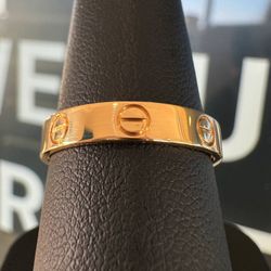Cartier LOVE RING small model 18k yellow gold size 55 with box