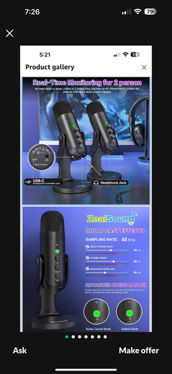 Podcast microphones
