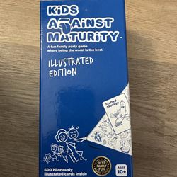 Kids Against Maturity Card Game 