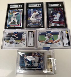 Shohei Ohtani 6 graded cards