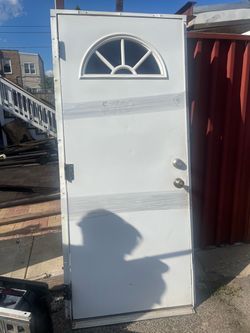 Metal door