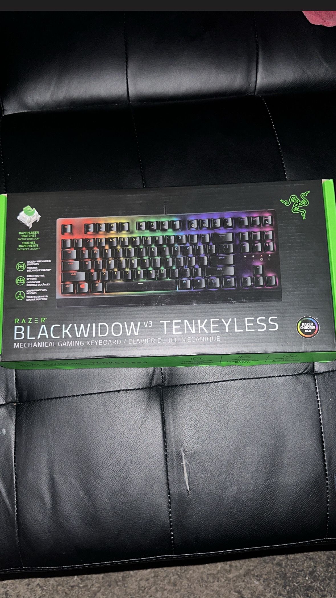 Razor Gaming Keyboard, Black Widow V3 Tenkeyless for Sale in El Centro, CA OfferUp