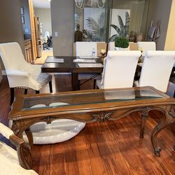 Elegant Solid Wood Table