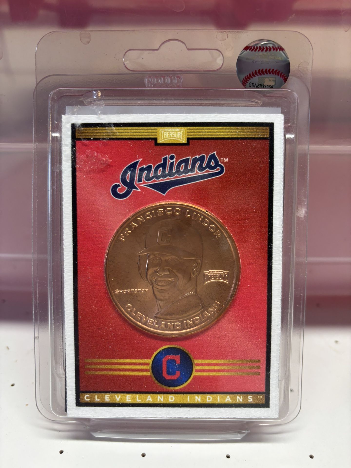 2019 Cleveland Indians Francisco Lindor Bronze Coin