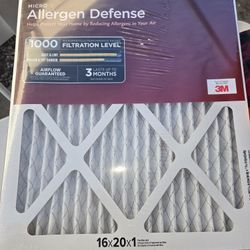 4 Filtros  de aire acondicionado 