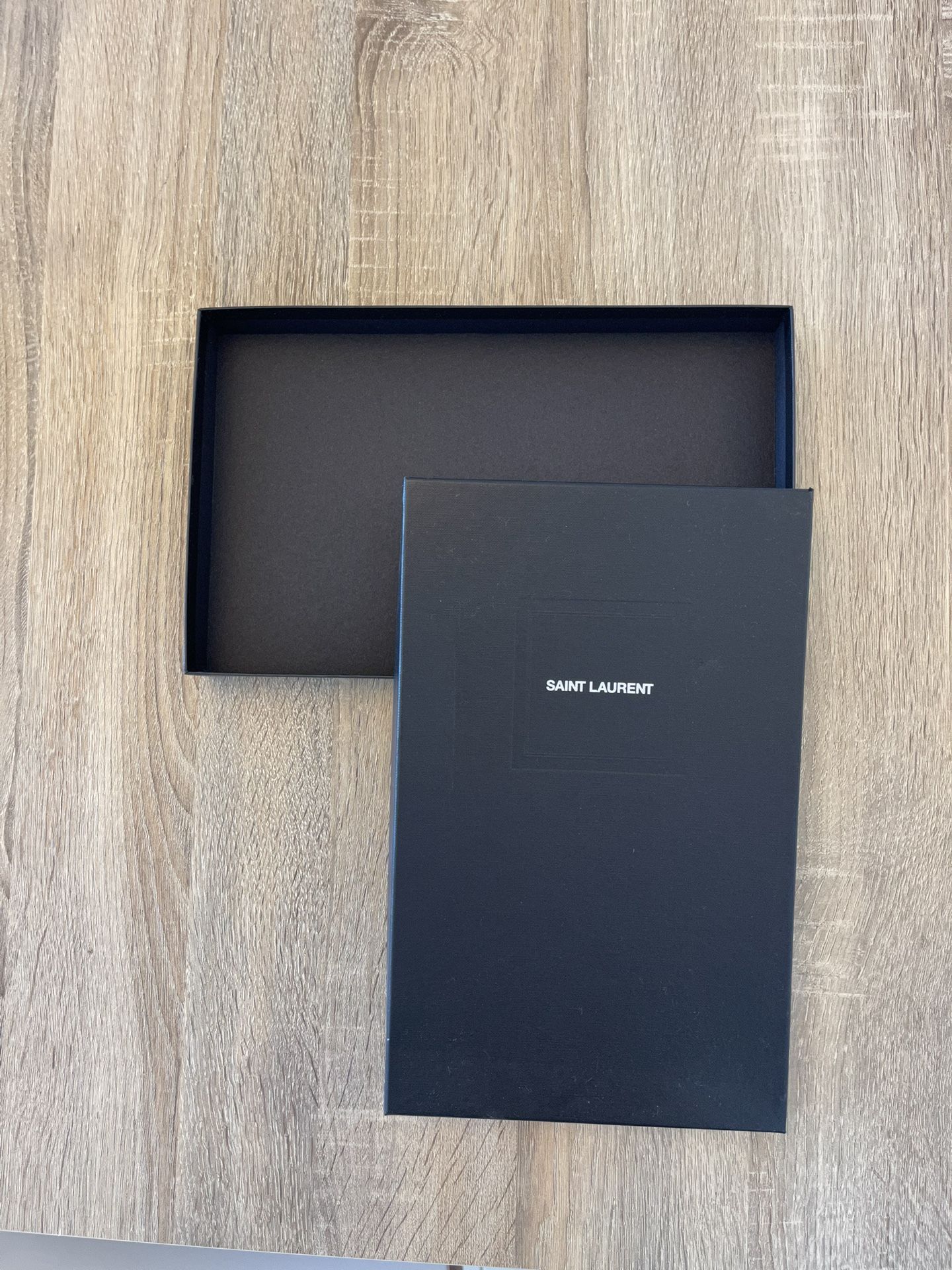 SAINT LAURENT PARIS paper packaging
