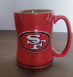 San Francisco 49ers 10 oz Coffee Mug Cup NFL Licensed 2015