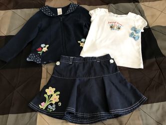 Gymboree matching girls outfit