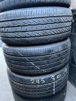 Vendo 245/50/R19 las 4 llantas por $170