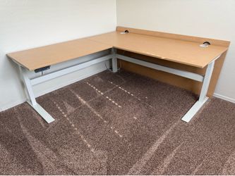 Standing desk corner L shape desk