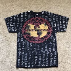 Wu-Tang Shirt Size Medium Chinese Wu Logo Gza