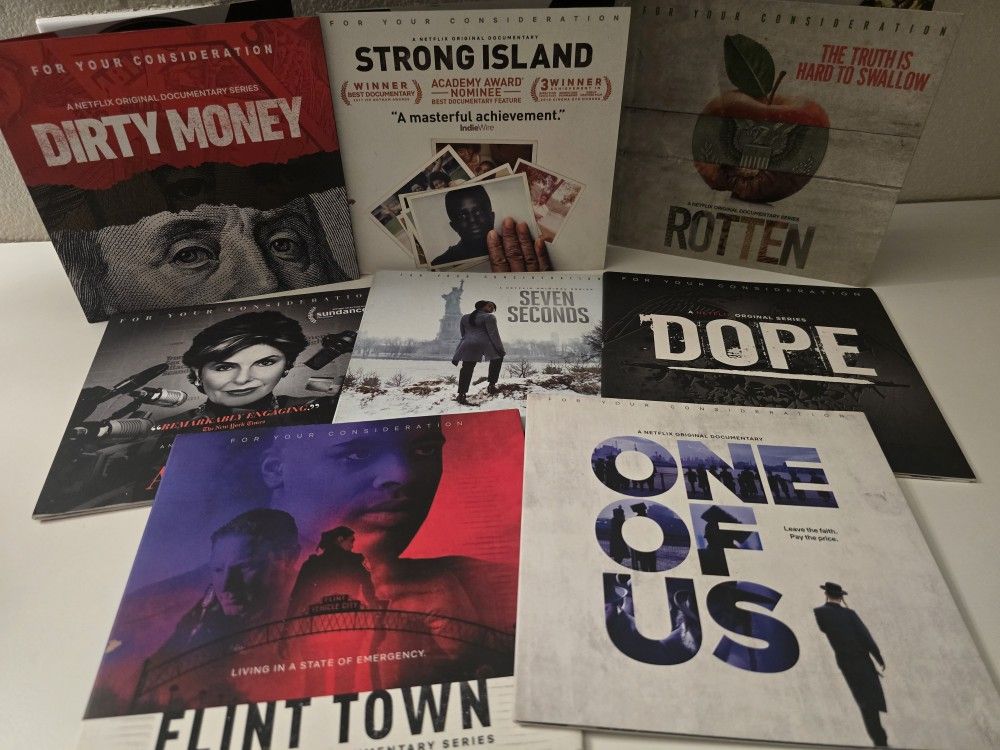 Netflix FYC DVD LOT: Documentaries +more!