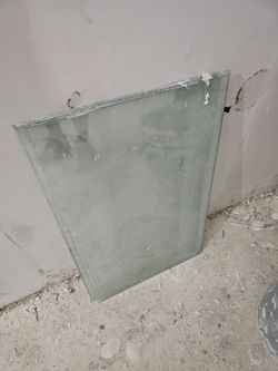 Glass shelves