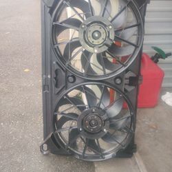 Dual Electric Fan With Wiring