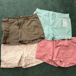 Size 18 shorts