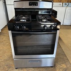 Stove gas AMANA stainless steel