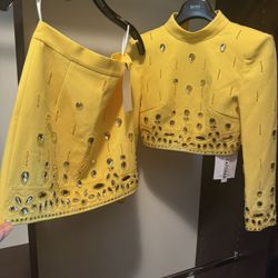 New Set Skirt With Jacket Size S  , 50$ 