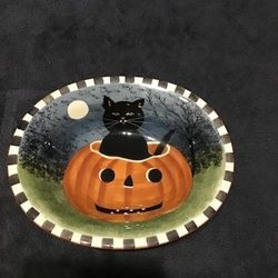 Halloween Ceramic Dish
