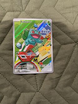 Bulbasaur first partner illustration collection series Pokémon card