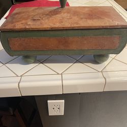 Leather box made in India