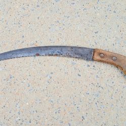 Vintage Wood Handle Pruning Saw