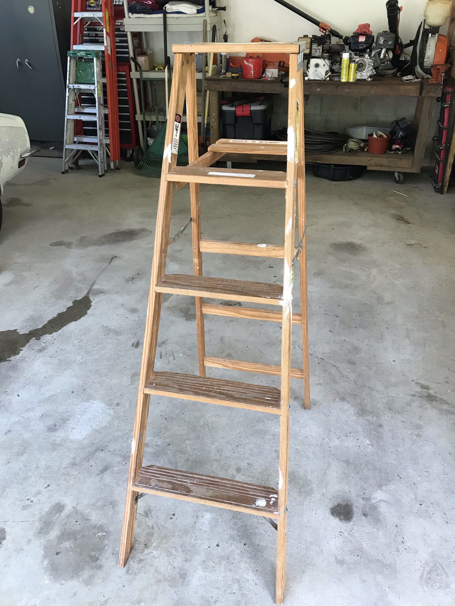 Step ladder for sale. Good condition. $20.00obo