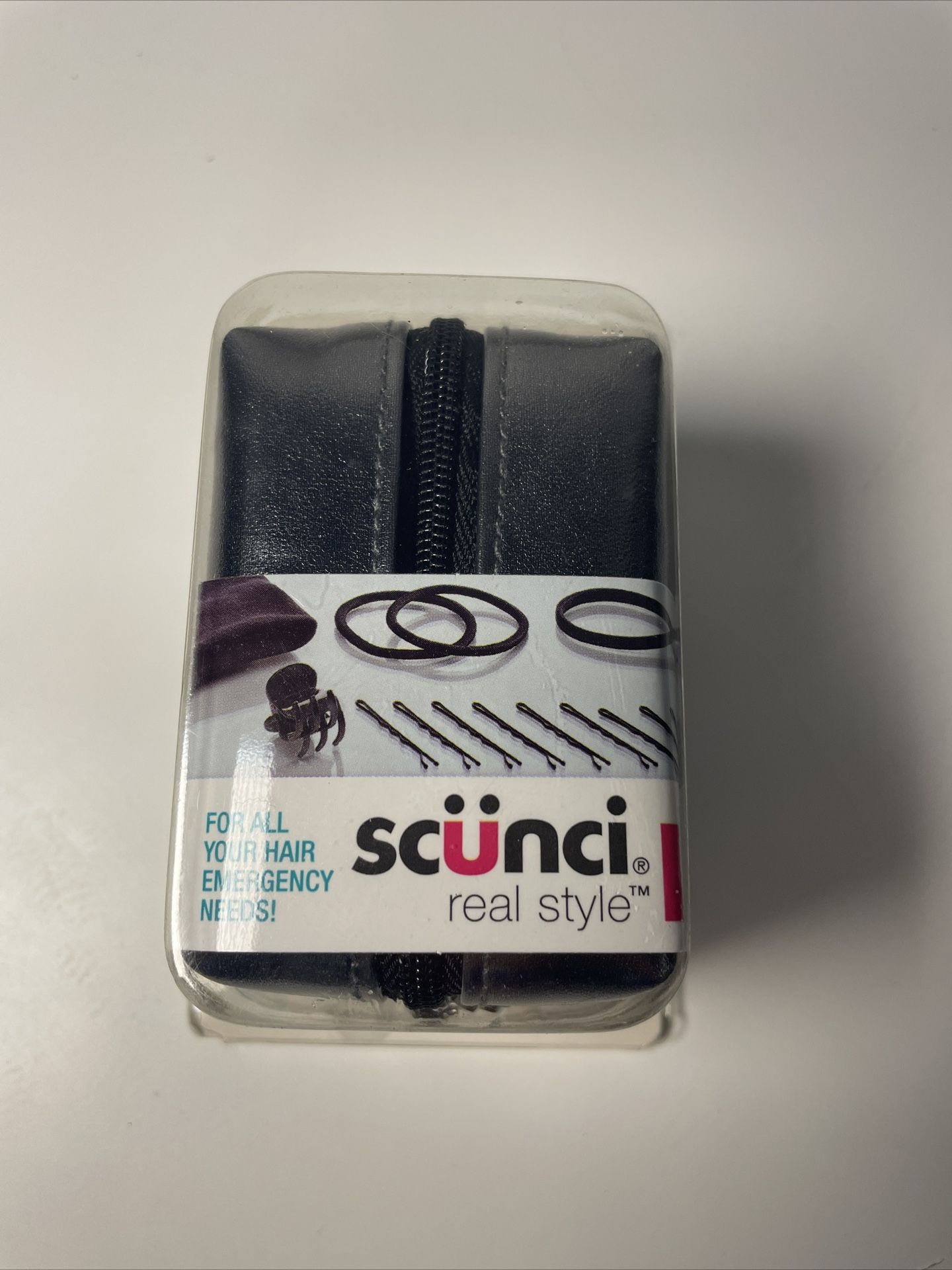 Scunci Hair Emergency Kit 30 Pcs Polybands Bobby Pins Elastics & More New