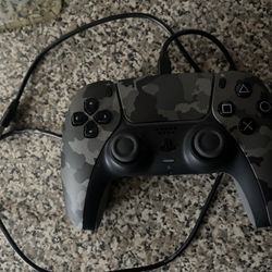 Sony PlayStation 5 DualSense Wireless Controller Gray Camouflage PS5 