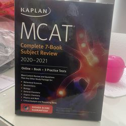 MCAT Kaplan Complete 7 Book set 