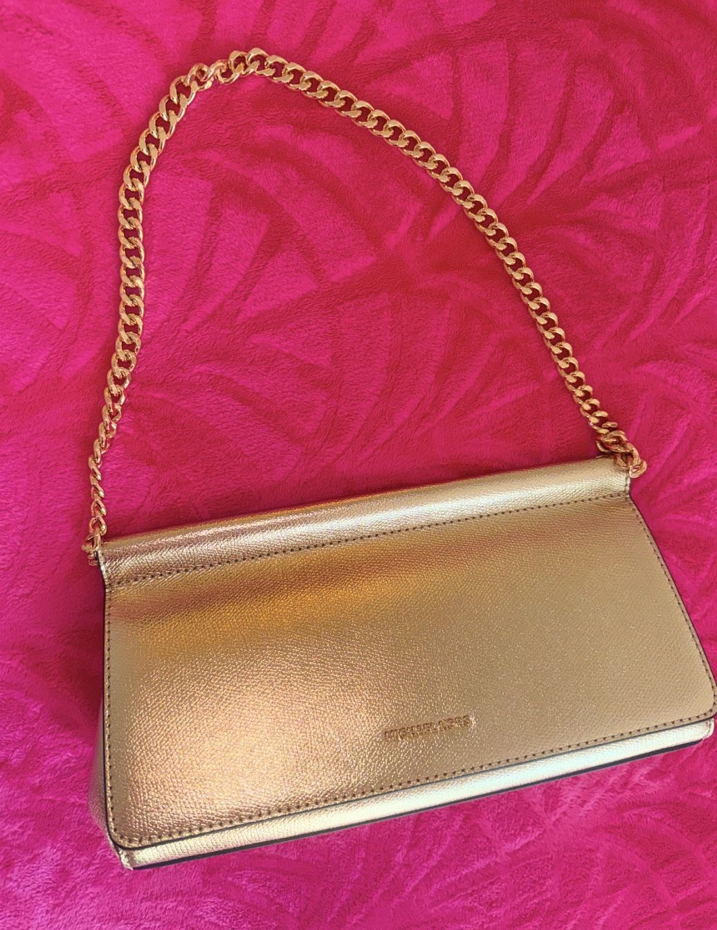 Authentic Michael Kors Gold Purse