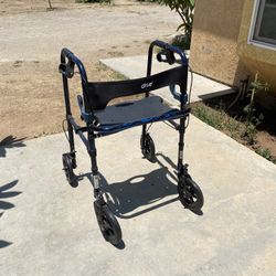 Walker With Seat And Wheels